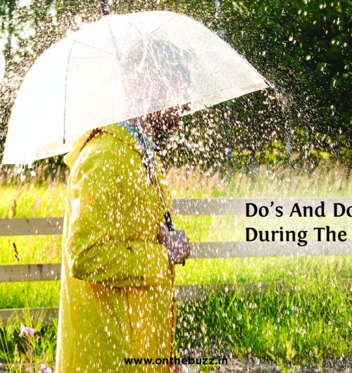 dos and donts in rainy season